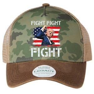 Trump Fight Fight Fight Trump Signals To Americans To Fight Legacy Tie Dye Trucker Hat