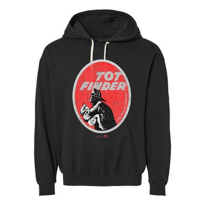 Tot Finder Fire Rescue Garment-Dyed Fleece Hoodie