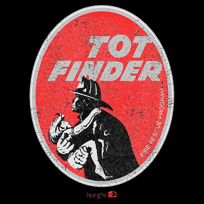 Tot Finder Fire Rescue 7-Panel Snapback Hat