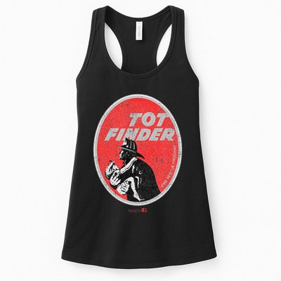 Tot Finder Fire Rescue Womens Tank Top