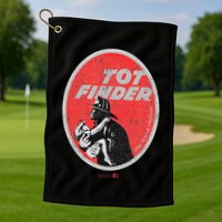 Tot Finder Fire Rescue Golf Towel