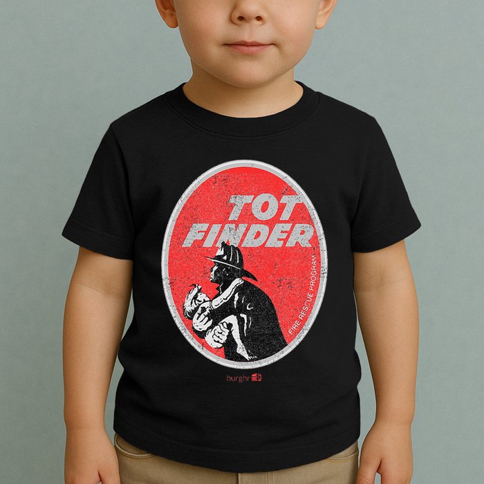 Tot Finder Fire Rescue Toddler T-Shirt