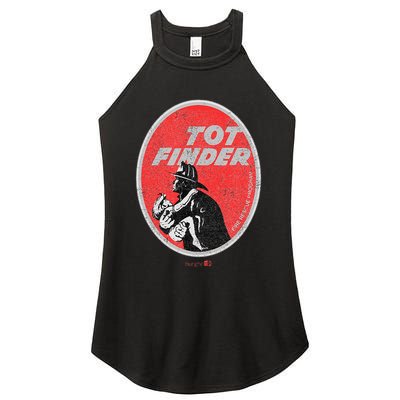 Tot Finder Fire Rescue Women's Perfect Tri Rocker Tank