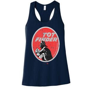 Tot Finder Fire Rescue Women's Racerback Tank