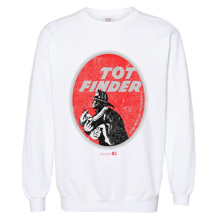Tot Finder Fire Rescue Garment-Dyed Sweatshirt