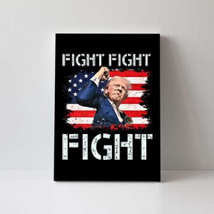 Trump Fight Fight Fight Trump Signals To Americans To Fight Canvas