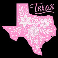 TEXAS Flower Floral Home State Texan Cooling Performance Crew T-Shirt