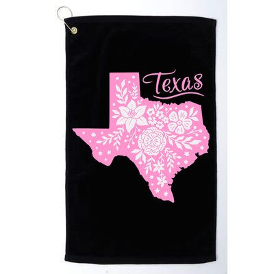 TEXAS Flower Floral Home State Texan Golf Towel