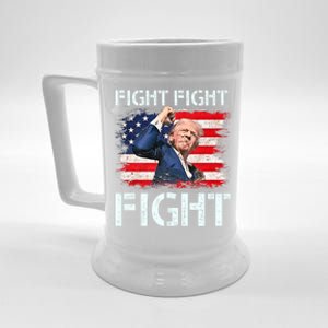 Trump Fight Fight Fight Trump Signals To Americans To Fight Beer Stein