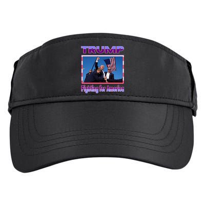 Trump Fighting For America Adult Drive Performance Visor