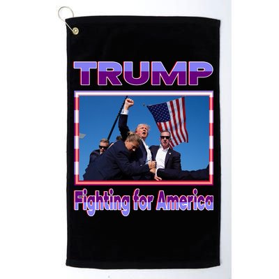 Trump Fighting For America Golf Towel