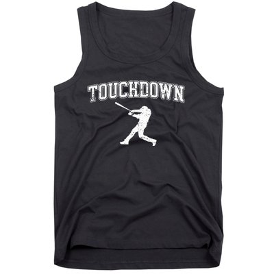 Touchdown Funny Football Baseball Sports Tank Top