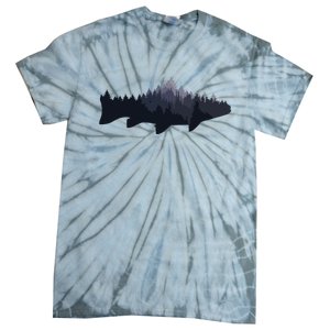 Trout Fly Fishing Nature Outdoor Fisherman Gift Tie-Dye T-Shirt