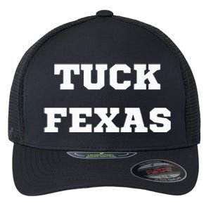 Tuck Fexas Funny Trending Flexfit Unipanel Trucker Cap