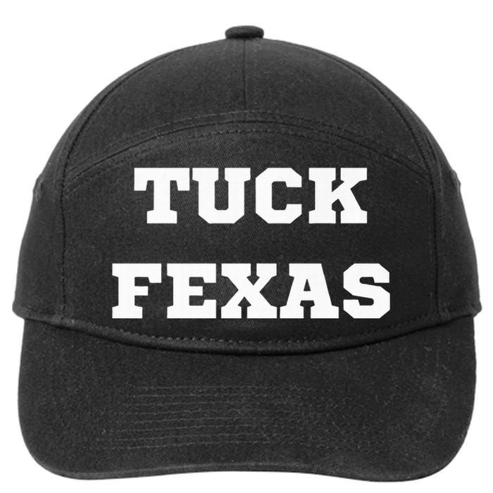 Tuck Fexas Funny Trending 7-Panel Snapback Hat