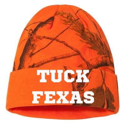 Tuck Fexas Funny Trending Kati Licensed 12" Camo Beanie