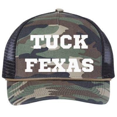 Tuck Fexas Funny Trending Retro Rope Trucker Hat Cap