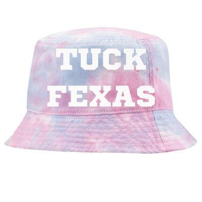 Tuck Fexas Funny Trending Tie-Dyed Bucket Hat