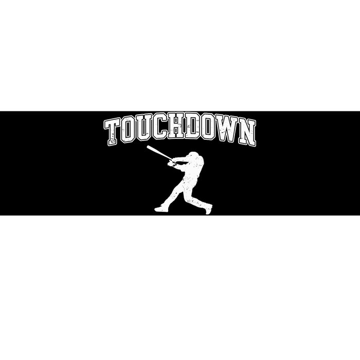 Touchdown Funny Football Baseball Sports Bumper Sticker