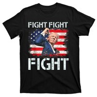 Trump Fight Fight Fight Trump Signals To Americans To Fight T-Shirt