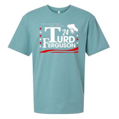 Turd Ferguson For President Election 2024 Sueded Cloud Jersey T-Shirt