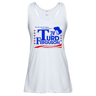 Turd Ferguson For President Election 2024 Ladies Essential Flowy Tank