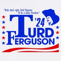 Turd Ferguson For President Election 2024 Ladies Essential Flowy Tank