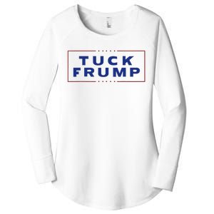 Tuck Frump Funny Anti Trump Women's Perfect Tri Tunic Long Sleeve Shirt