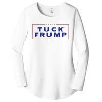 Tuck Frump Funny Anti Trump Women's Perfect Tri Tunic Long Sleeve Shirt