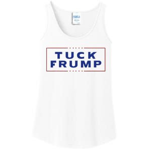 Tuck Frump Funny Anti Trump Ladies Essential Tank