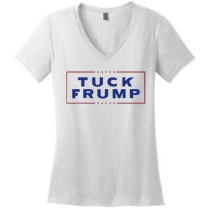 Tuck Frump Funny Anti Trump Women's V-Neck T-Shirt