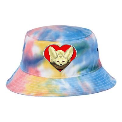 Tiny Fennec Fox Tie Dye Newport Bucket Hat