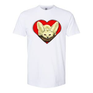 Tiny Fennec Fox Softstyle CVC T-Shirt