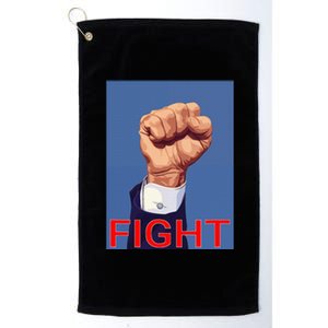 Trump Fist. Fight Fight Fight Platinum Collection Golf Towel