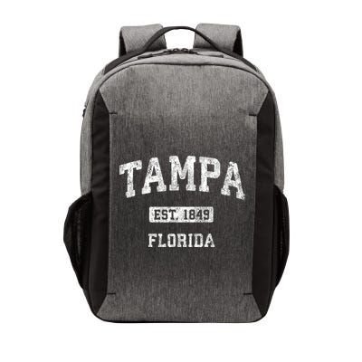 Tampa Florida Fl Vintage Athletic Sports Design Vector Backpack