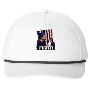 Trump Fight Fight Fight Snapback Five-Panel Rope Hat