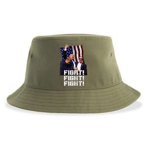 Trump Fight Fight Fight Sustainable Bucket Hat