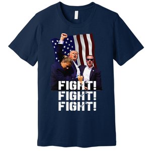 Trump Fight Fight Fight Premium T-Shirt