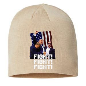 Trump Fight Fight Fight Sustainable Beanie