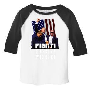 Trump Fight Fight Fight Toddler Fine Jersey T-Shirt