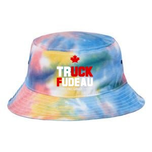 Truck Fudeau Fuck Free Canada Tie Dye Newport Bucket Hat