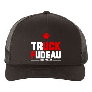 Truck Fudeau Fuck Free Canada Yupoong Adult 5-Panel Trucker Hat