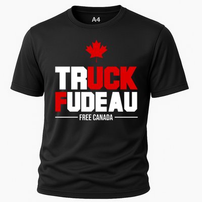 Truck Fudeau Fuck Free Canada Cooling Performance Crew T-Shirt