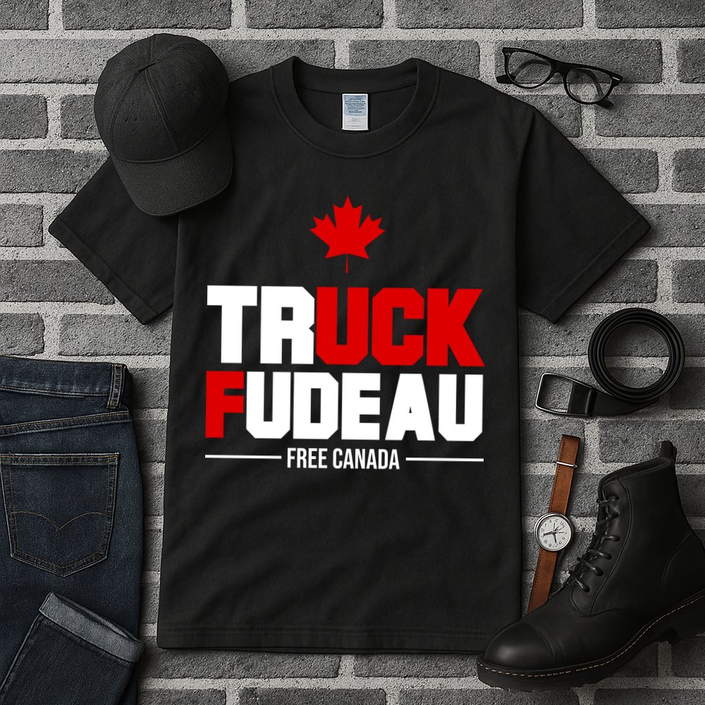 Truck Fudeau Fuck Free Canada Tall T-Shirt