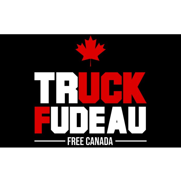 Truck Fudeau Fuck Free Canada Bumper Sticker