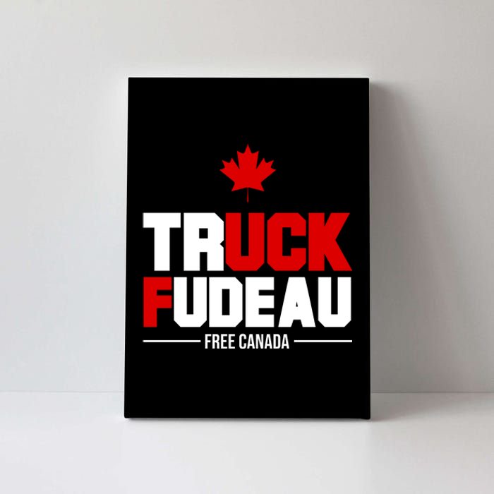 Truck Fudeau Fuck Free Canada Canvas