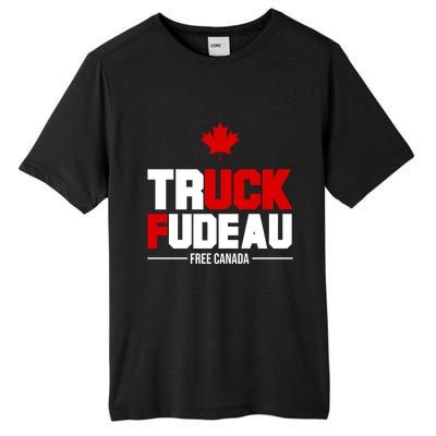 Truck Fudeau Fuck Free Canada Tall Fusion ChromaSoft Performance T-Shirt