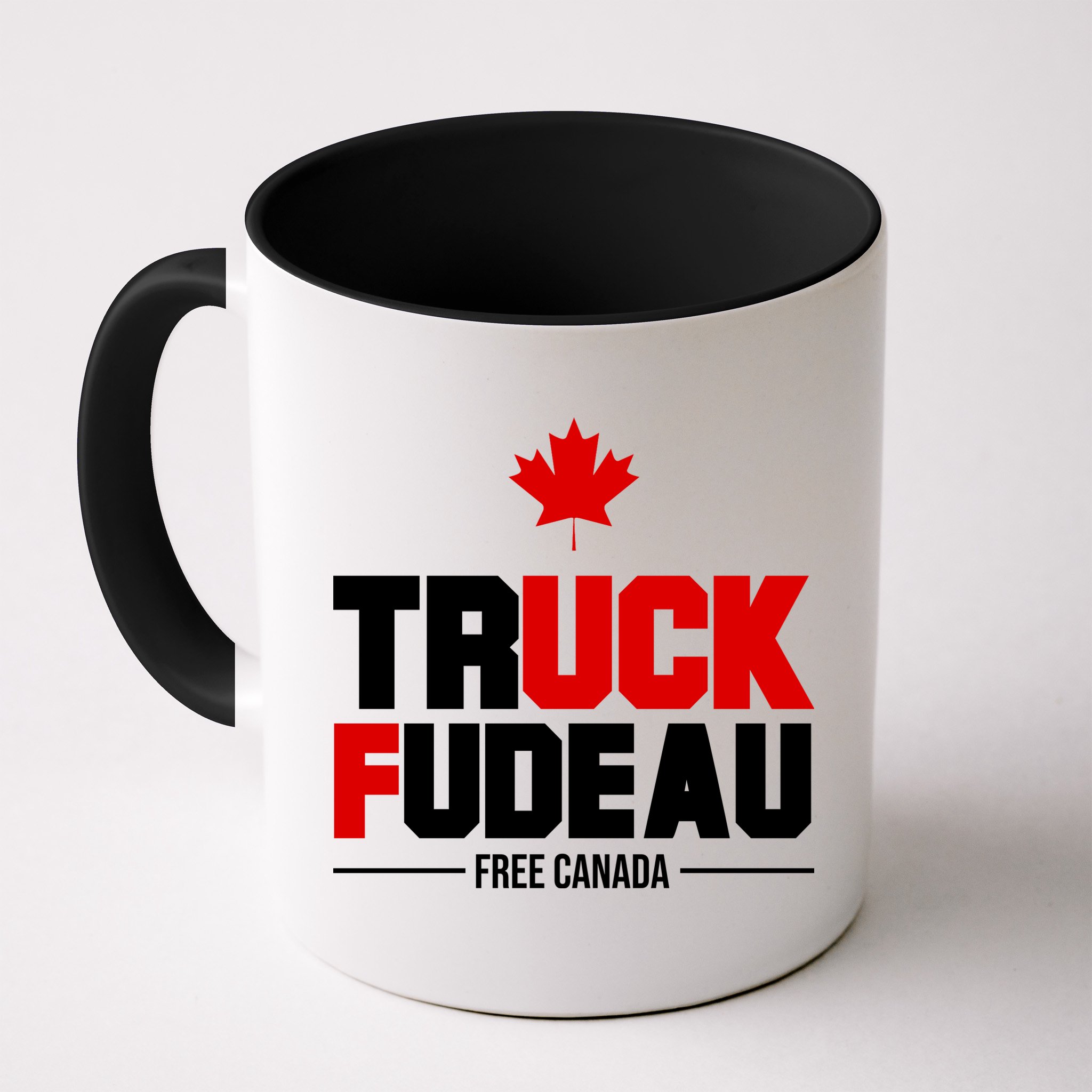 Truck Fudeau Fuck Free Canada Mug