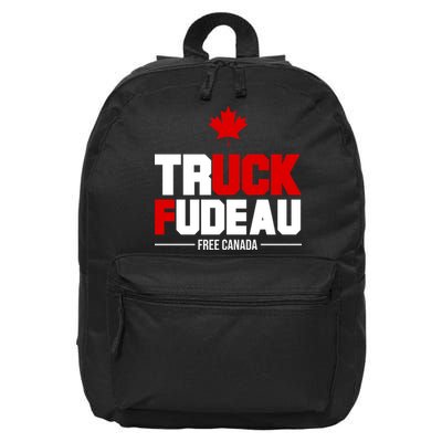 Truck Fudeau Fuck Free Canada 16 in Basic Backpack