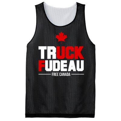 Truck Fudeau Fuck Free Canada Mesh Reversible Basketball Jersey Tank